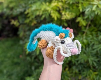 Baby Haku Crocheted Plushie
