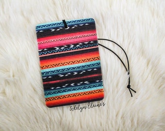 Serape Car Scent - Car Scent Air Freshener Rearview Mirror Hanger