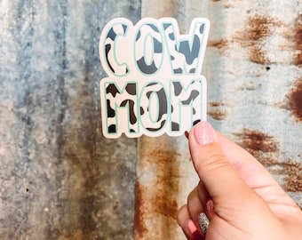 Cow Mom  - Sticker