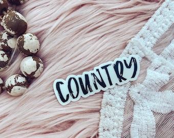 COUNTRY - Sticker