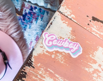 Cowboy Sticker