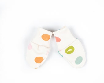 Koly/® Newborn Baby Boys Girls Infant Soft Cotton Handguard Anti Scratch Mittens Gloves