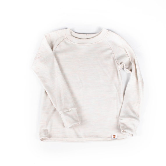 Long Sleeve Merino Wool Shirt for Kids 