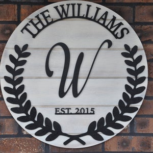 Pallet Sign / Last Name Sign / Custom Wood Sign / Established Sign / Personalized Wedding gift / Wedding Sign / 3D Sign / Family Name Sign