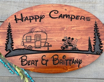 Fort Wilderness Sign, RV Sign, Disney Camping Sign, Fort Sign, Disney Sign, Campground Sign