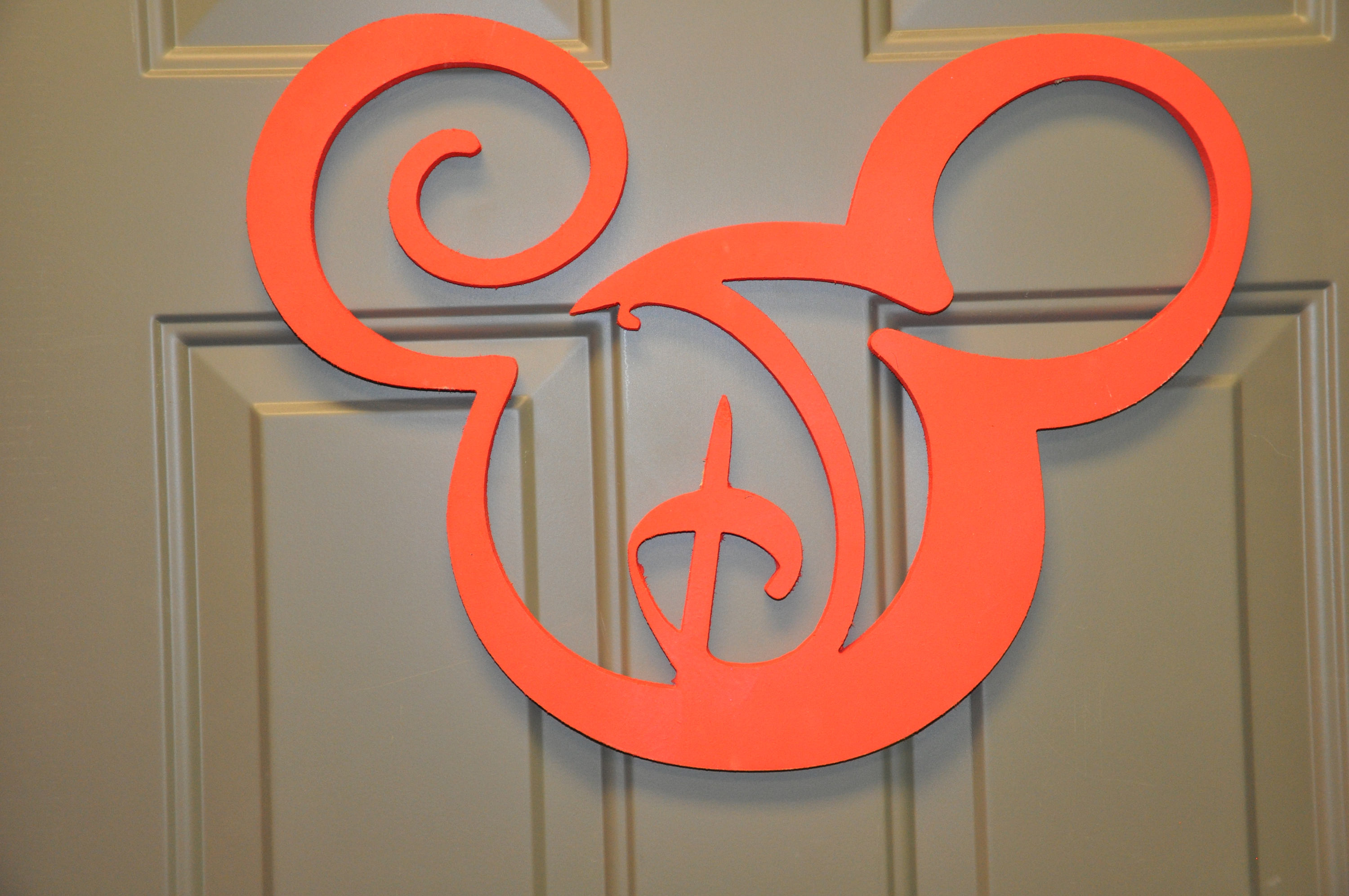 Disney Sign Disney Monogram Wooden Mickey Ears. Monogrammed Etsy