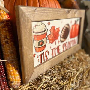 Herbst Zeichen, Es ist Herbst y’all, Herbst Saison, Football Zeichen, Kaffee Zeichen, Kürbis Zeichen, Tis the Season, Herbst Dekor Bild 2