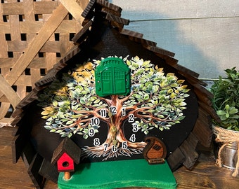Tree Of Life Cuckoo Clock: Unique Funky Home Decor