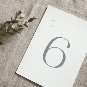 Numéros de table Laurel |  Mariage, Mariage, Baby Shower, Cartes d’événement