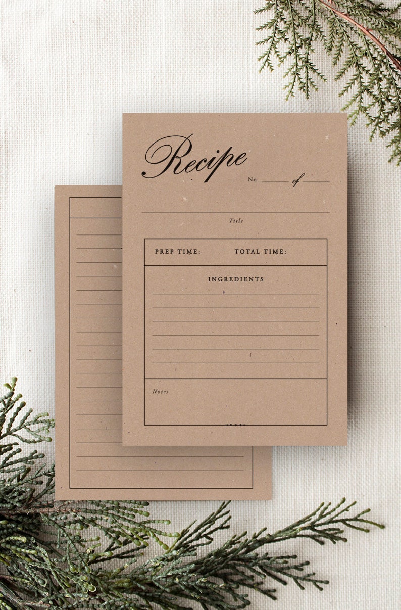 recipe card templates for mac recipe card templates for mac