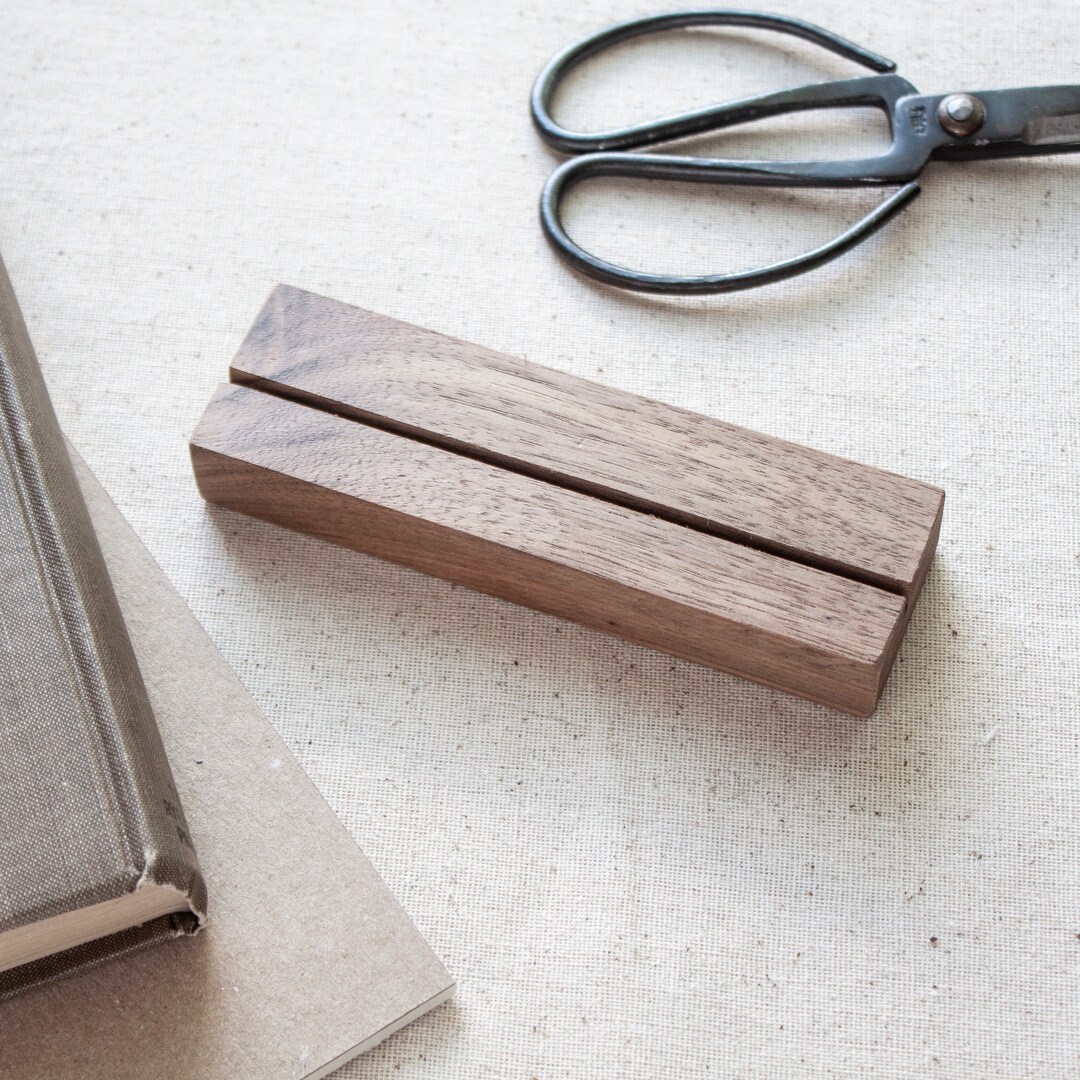 Large Wood Stand, Place Card Holder, Menu Stand, Table Number Holder