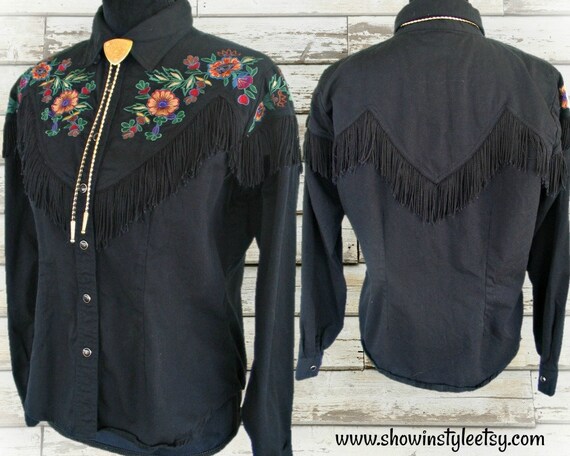 Adobe Rose Vintage Retro Women's Cowgirl Western S