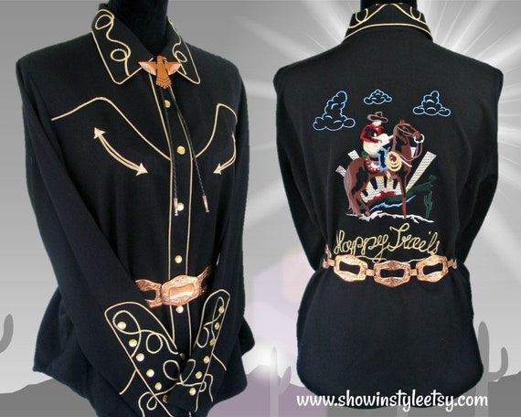 Scully Vintage Western Retro Women's Cowgirl Shirt
