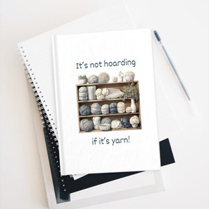 Hardcover Journal Notebook for Knitter Gift for Knitting Mom Lined Simple Journal for Knitting Lover Gift for Knitting Wife Daughter Friend
