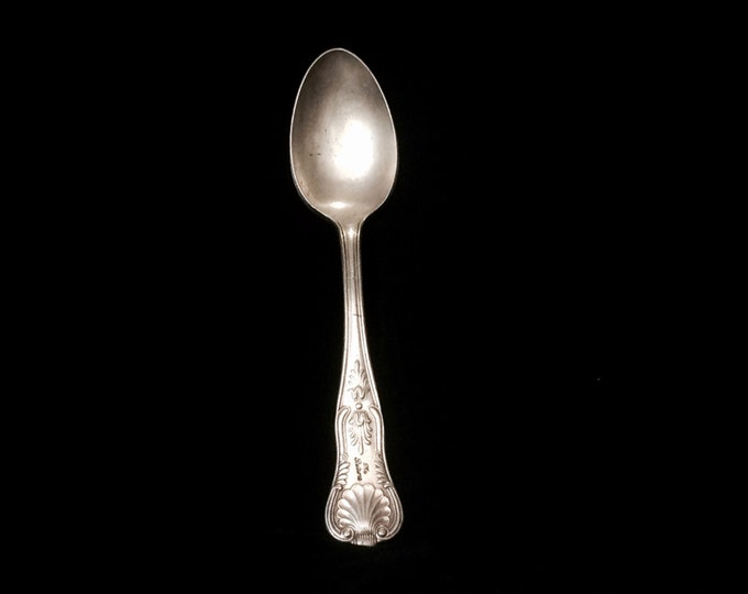 An Early 1930's Shelburne Hotel (NYC) - International Silver Co. Sterling Plated Fine Dining-Serving Spoon, 6x1.5x.25", 40 Grams #3170