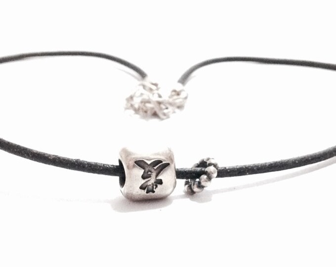 A 15-17" Adjustable Mid-Century Pandora Designer Rare Charm Edition Necklace / Sterling Silver, Spring Clasp, 7.58 Grams #3575