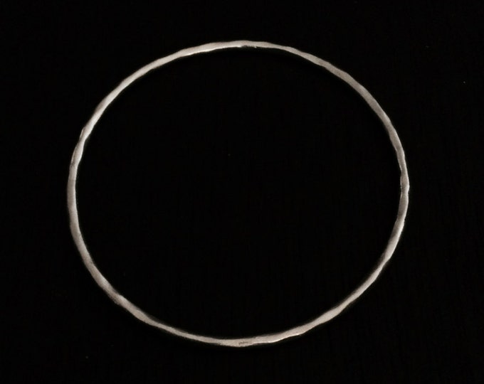 Ippolita Designer Signed Sterling Silver Bangle Bracelet, Aprox 2.5" Diameter, 7.92 Grams #2901