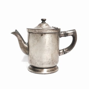 Rare Early 1920&#39;s Art Nouveau Grand Silver Co. Wear-Brite Nickel-Silver Cream Pitcher / Needs Cleaning, Weighs 1LB & 2OZ #629