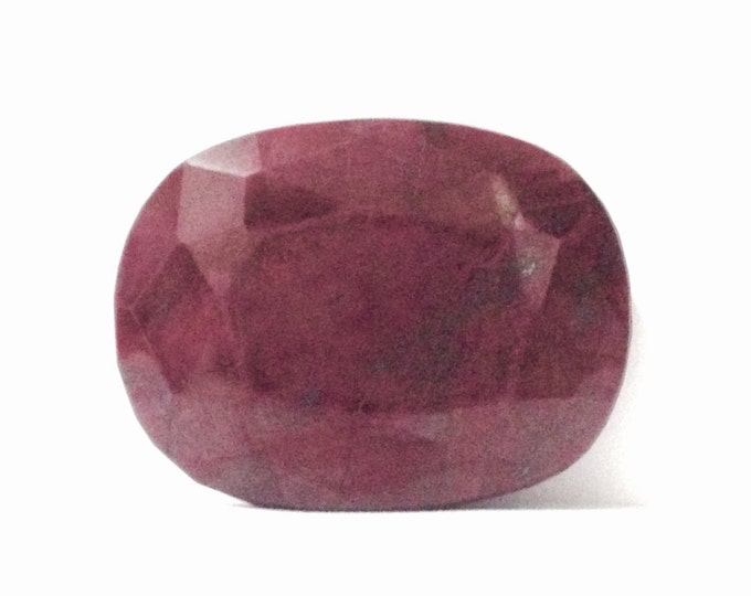 An Incredible Rare 980 CT Natural Dark Blood Red Oval Ruby w/ Earthmined Laboratory Report; Jewelry Craft-Investment Stone, 72x54x29mm #3916