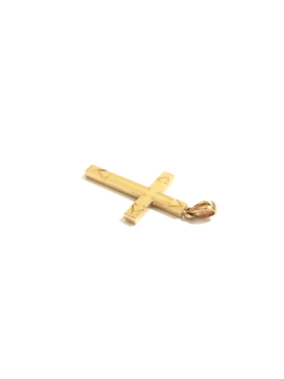 A 1910-20's Art Deco Cross (or) Crucifix Pendant … - image 4