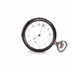 A 1909 Art Deco Six Jeweled Elgin Pocket Watch, Grade 289, Size 6S, Not Functional/For Restoration #1859