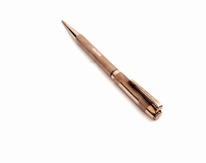 Yard-o-Led 9K Gold Led-Pencil/Pen Made In England, 5" Long, Fully Functional & In Pristine Condition, 27 Grams #1911