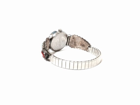 An Impressive 1930's Navajo Native American-speidel Red Coral
