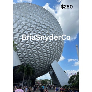 Photo Series Epcot Scratch Off Savings Challenge