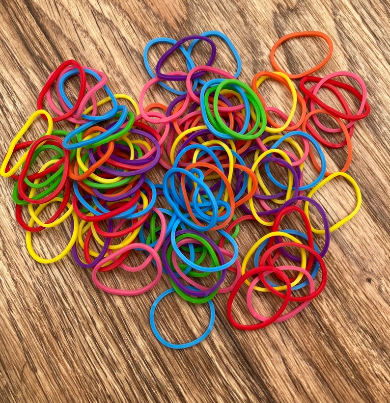 rubber hair bobbles