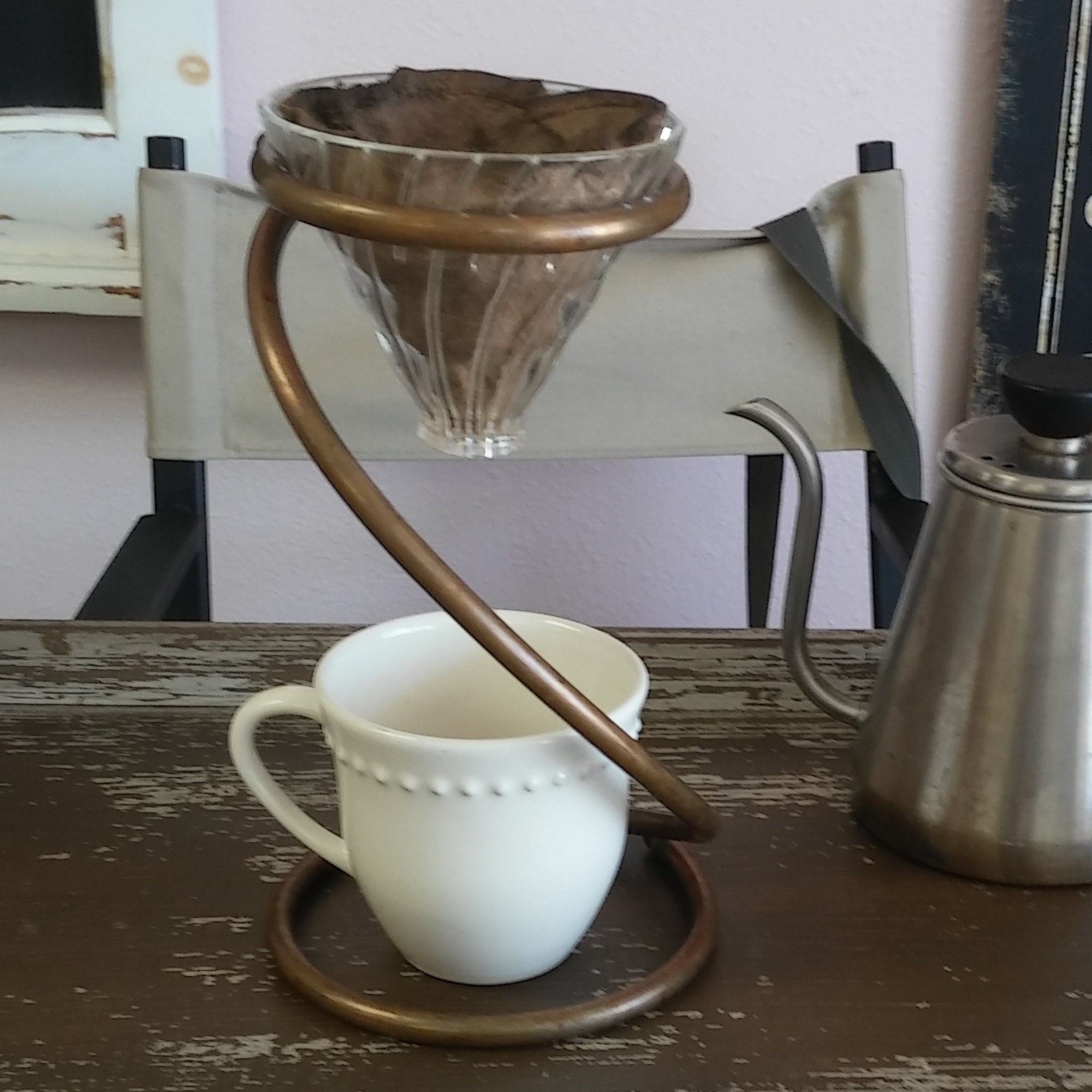 Hario V60 Copper Pourover Single Serve 