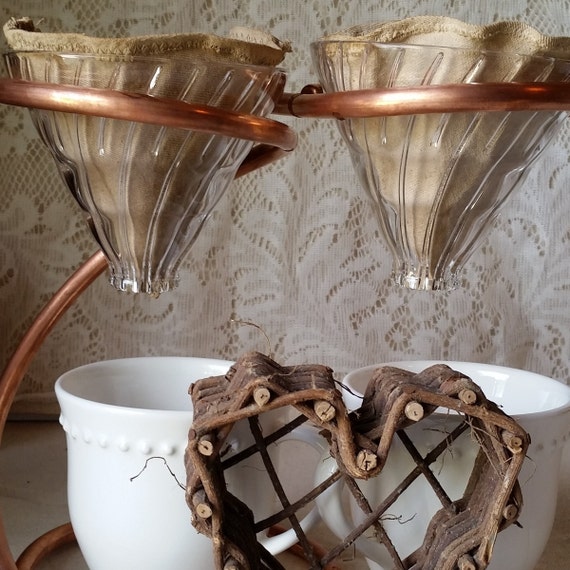Double Pourover Coffee Drip Station 