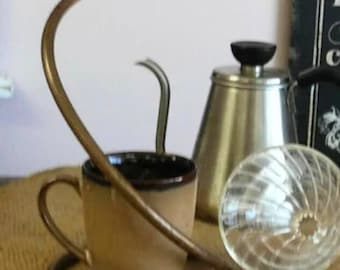 Copper Drip Stand for Hario Glass V60 Pourover Dripper |  Drip Stand ONLY | Unique Copper Pour Over Stand | Coffee Accessory | Coffee Gift