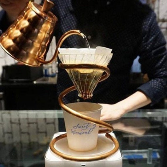 Unique Pour Over Coffee Stand Set Coffee Dripper Coffee Maker Etsy