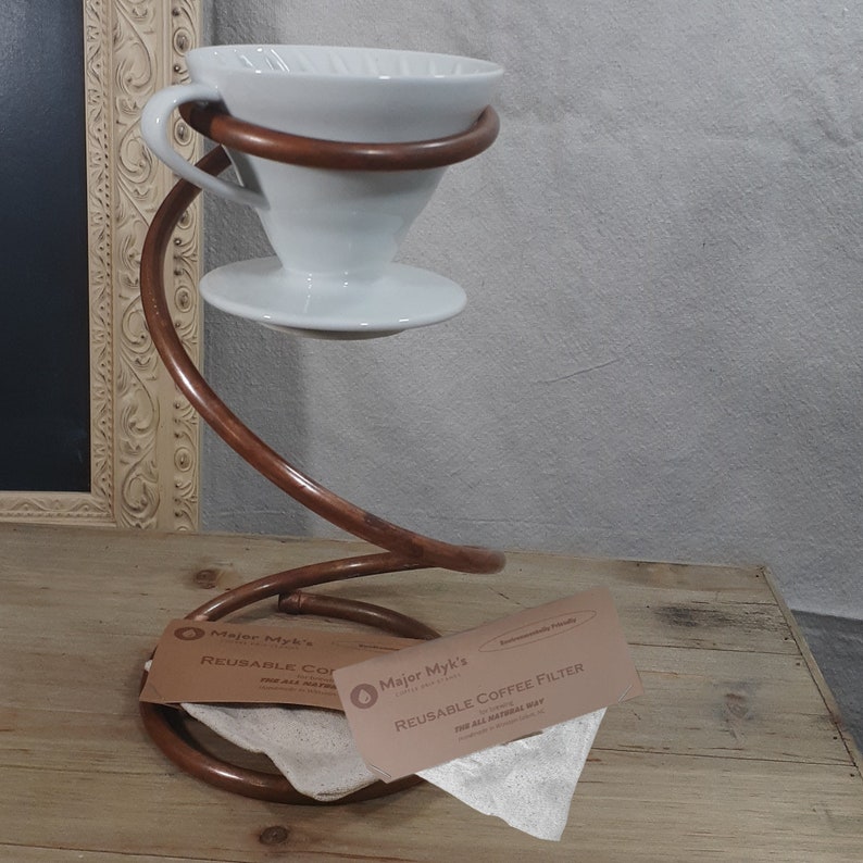 White Ceramic Hario V60 Pour Over Drip Set 02 Coffee Dripper Etsy