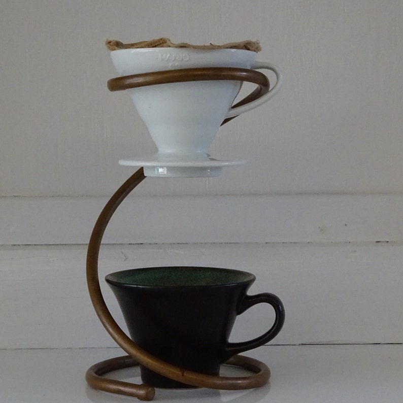 Hario V60 Ceramic Pourover Coffee Drip Set Coffee Lover Gift Etsy