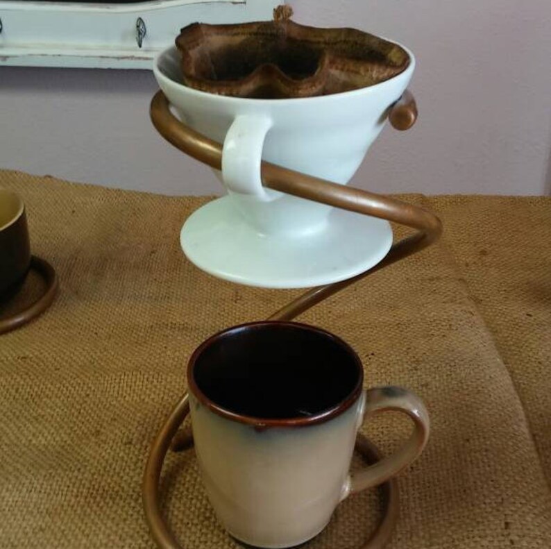 White Ceramic Hario V60 Pour Over Drip Set 02 Coffee Dripper Etsy
