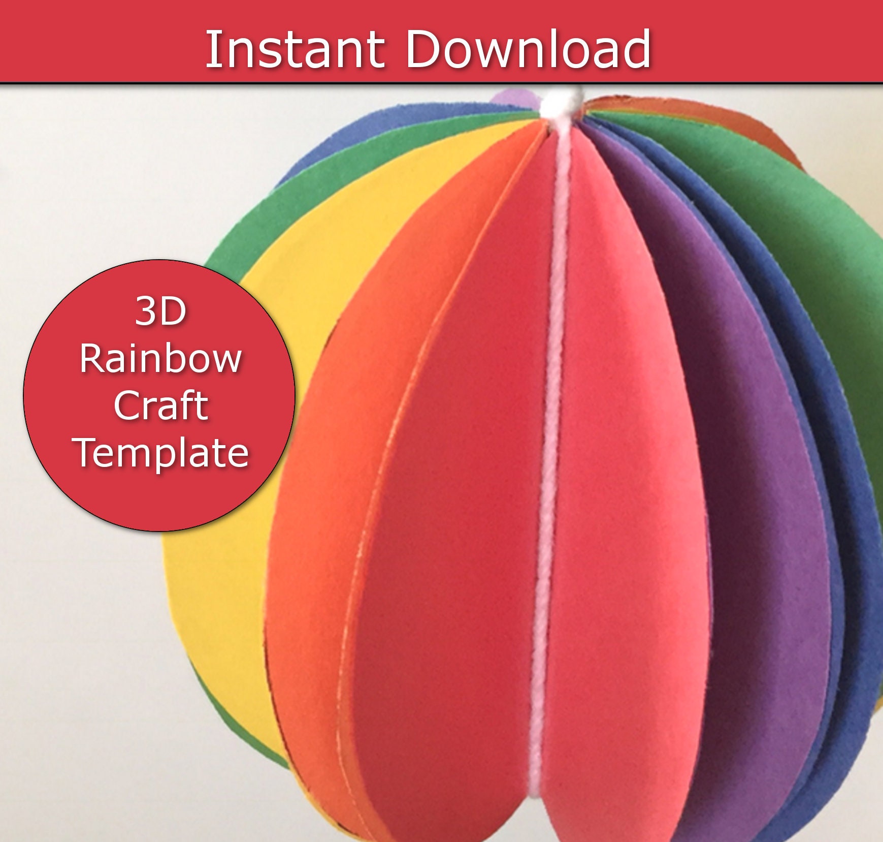 Printable Paper Sphere Template