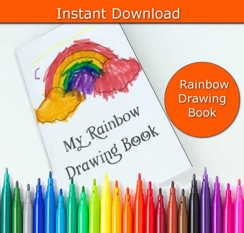 Rainbow Book Printable