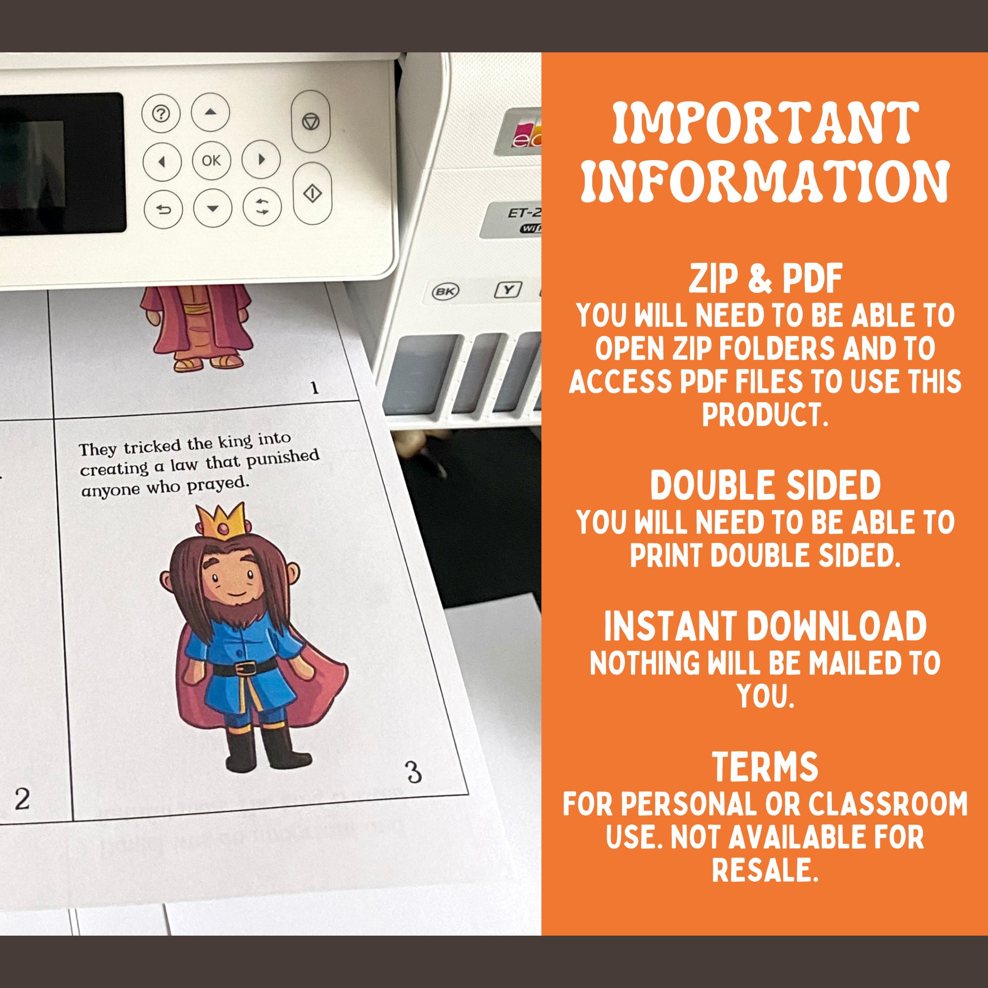 Daniel in the Lions Den Activities for Kids, Printable Coloring ...