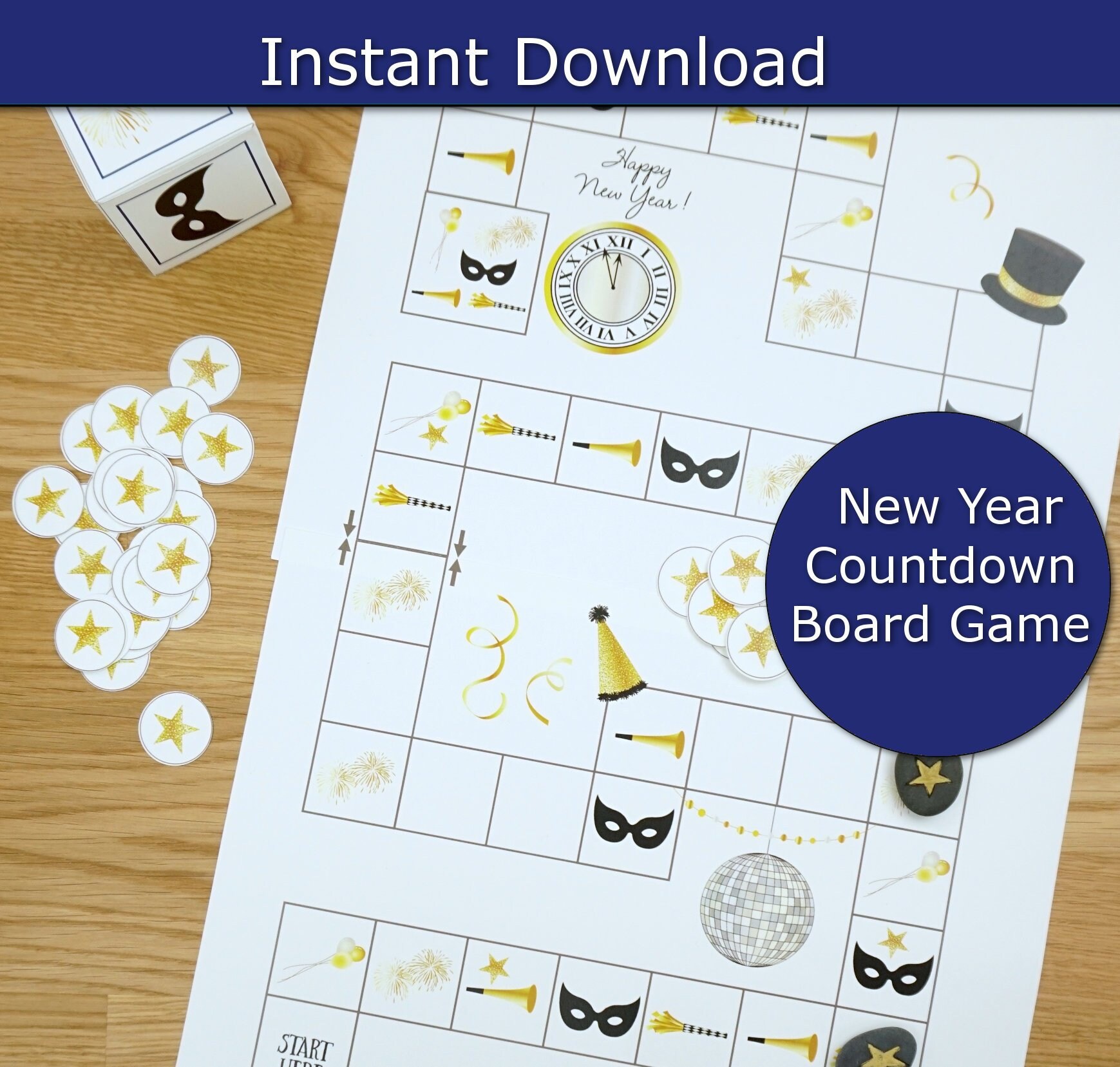 Homemade Board Game Creator: a free printable - Twitchetts