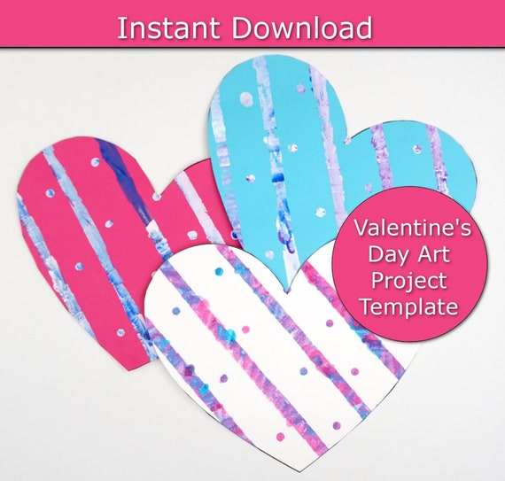 Valentines Crafts for Kids, Valentine's Day Printable, Homemade