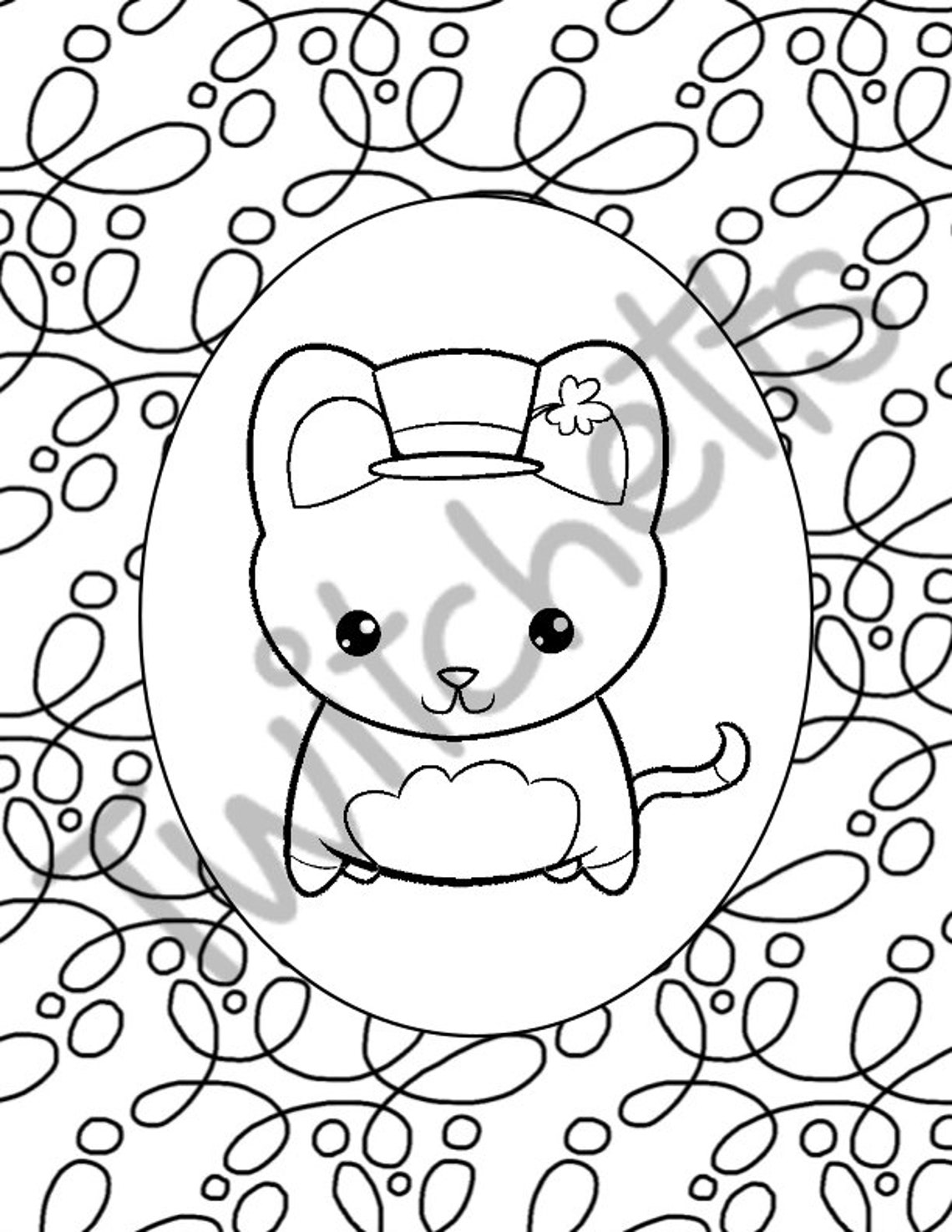 St Patrick's Day Coloring Pages for Kids, Printable St Patty's Day