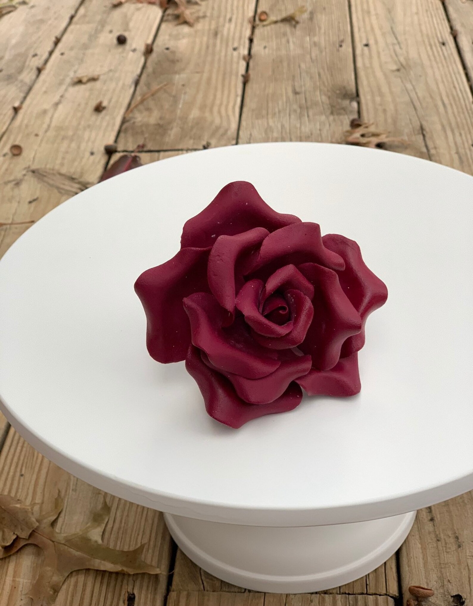 Gum Paste Roses 4.5 4 per Box Etsy