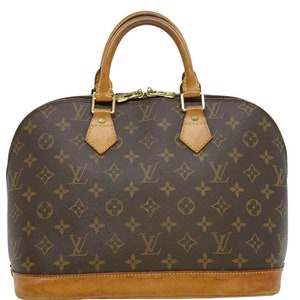 Louis Vuitton Alma Monogram customised Minnie&Mickey by the artist PatBo  ! For Sale at 1stDibs