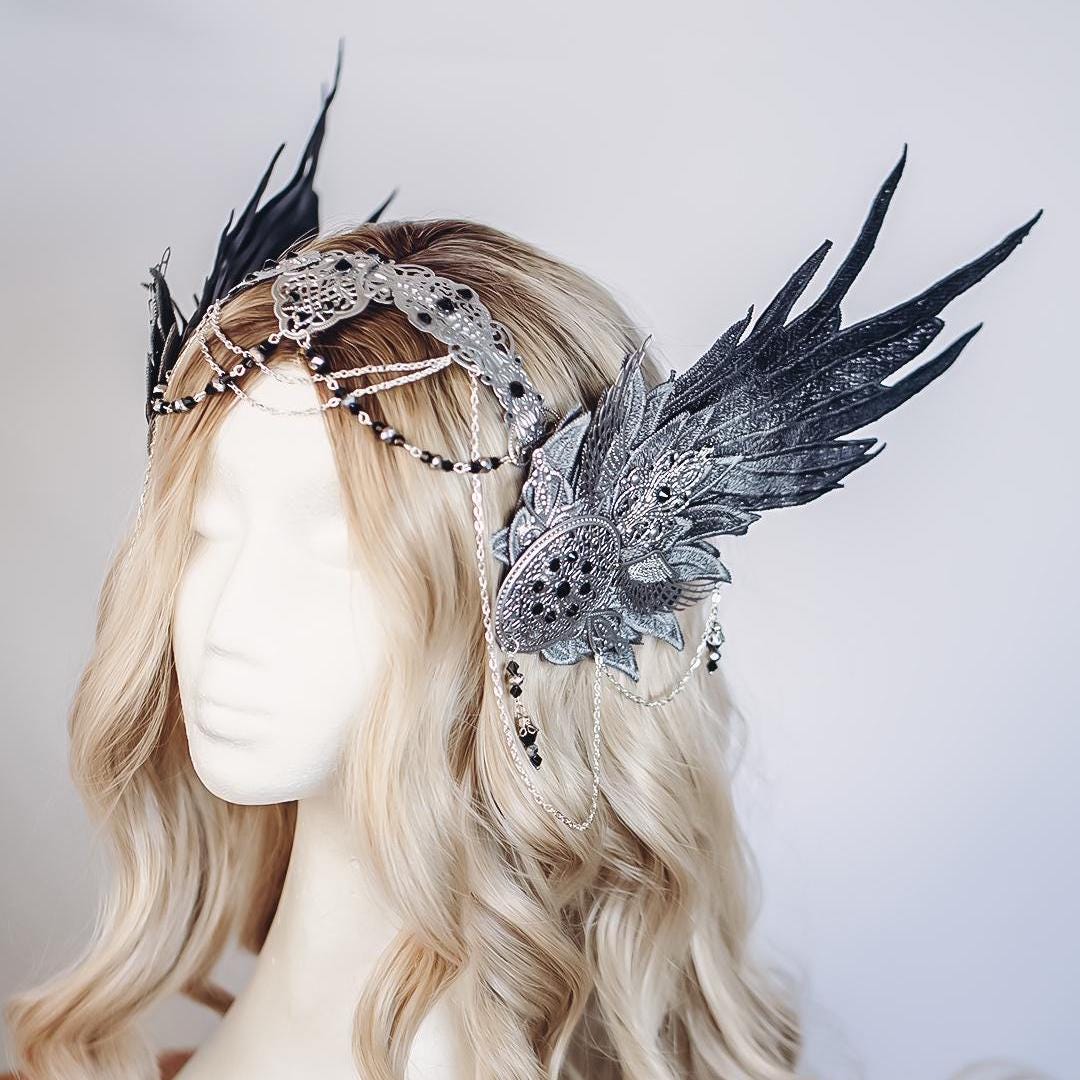 rhinestone halo headpiece