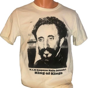 Haile Selassie I t-shirt (Jah live) | Rasta t-shirt