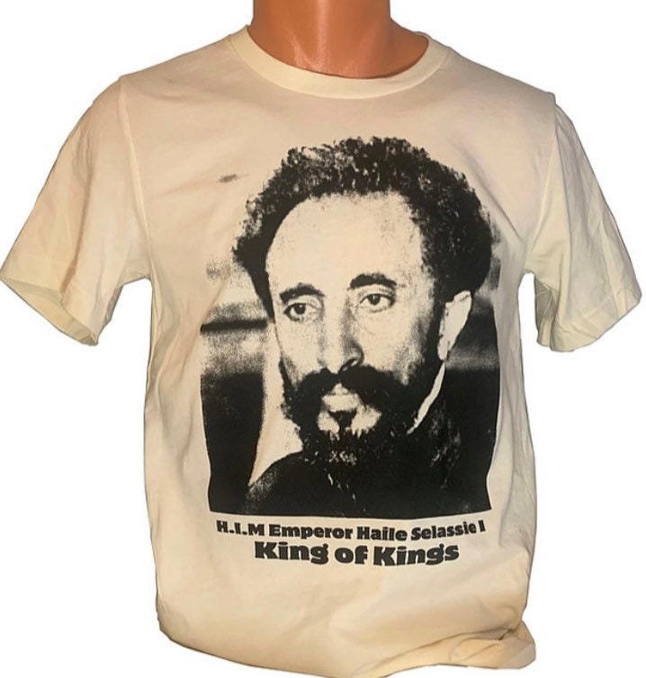 Haile Selassie I t-shirt (Jah live) | Rasta t-shirt