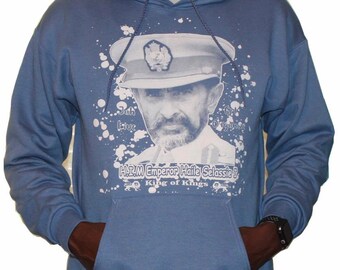 Haile Selassie I Pull-over hoodie | Rasta hoodie