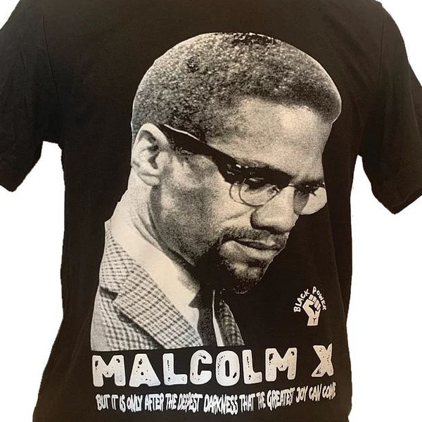 Malcolm X Shirt Mens - Etsy