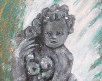 Original "Joy!" Painting 10x10